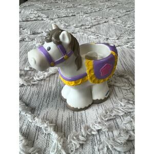 Fisher Price Little People Disney Princess Carriage Replacement Pony Horse 2003